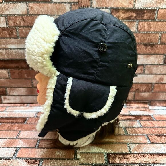 STETSON Men’s Sherpa Nylon Aviator Trapper Hat - Picture 3 of 11